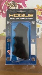 送料無料 実物 HOGUE MONO Grip AR-15 M16 パッケージ・固定用ネジ付き 検索用(東京 マルイ KSC GHK VFC S&T WE MWS CQBR MK18 M4