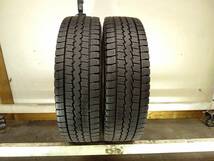 (L-288 ) ★ DUNLOP ・トラック・スタッドレス・215/85R16・120/118L.LT ・2本・中古・_画像1