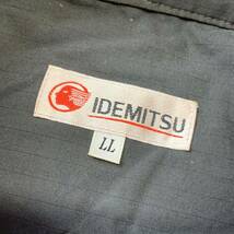 激レア 入手困難 非売品 出光興産 IDEMITSU 旧ワークシャツ ボタンダウン 半袖シャツ メンズ LLサイズ チェック柄_画像7