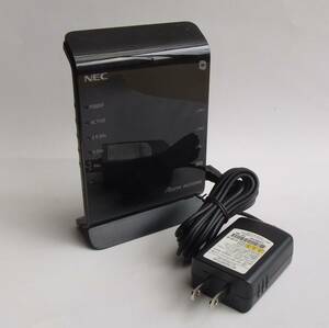無線LAN ルーター Wi-Fi NEC Aterm PA-WG1200HS　ACアダプタ AL1-002242-001　　　　　　　　