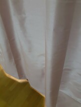 新品 遮光プリントカーテン １００X１７８cm ２枚組 ピンク系　コーティング素材_画像6