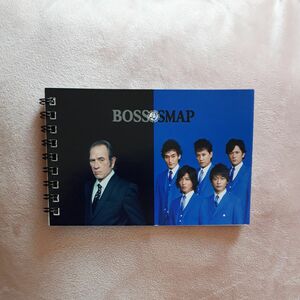 【新品未使用】SMAP　BOSS缶コーヒー 購入特典　リングノート　メモ帳　非売品