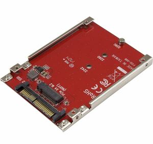 StarTech.com M.2 - U.2変換アダプタ/M.2 PCIe NVMe SSD対応/PCI Express M.2ドライブ - 2.5インチU.2(SFF-8639)
