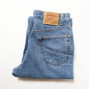 00's リーバイス Levi's 550 リラックスフィット ストーン ウォッシュ デニムパンツ (34×30) 1999年製 90年代 旧タグ オールド 赤タブ