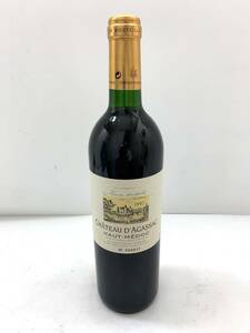 CHATEAU D'AGASSAC シャトーダガサック HAUT-MEDOC ワイン 1997 750ml 〇未開栓