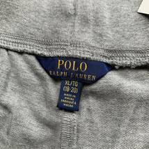 【新品】ラルフローレン RALPHLAUREN ポロ POLO 半ズボン ボーイズXL グレーx紺_画像5