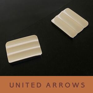 1485★ユナイテッドアローズ★カフス★シルバー★カフスボタン〜カフリンクス★上質セレクトショップ★UNITED ARROWS★新品