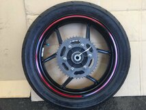 Kawasaki　Ninja　ニンジャ250R　EX250K　前後ホイールセット　レストア　組み換え　ストック　流用　ＯＨベースにも（中古）2347-Z2426_画像6