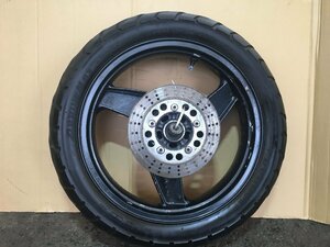 Kawasaki　ZRX400　ZR400E　前期　リアホイール　ディスク付　レストア　組み換え　ＯＨベースにも（中古）2355-Z2453