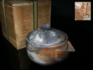 ◆備前・森神仙・宝瓶・布・合せ箱・茶器・煎茶道具◆aa937