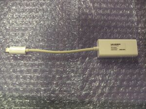 ⇒【中古】SANWA LAN-ADURCM Mac用有線LANアダプタ（USB Type-C-LAN変換・Gigabit対応）