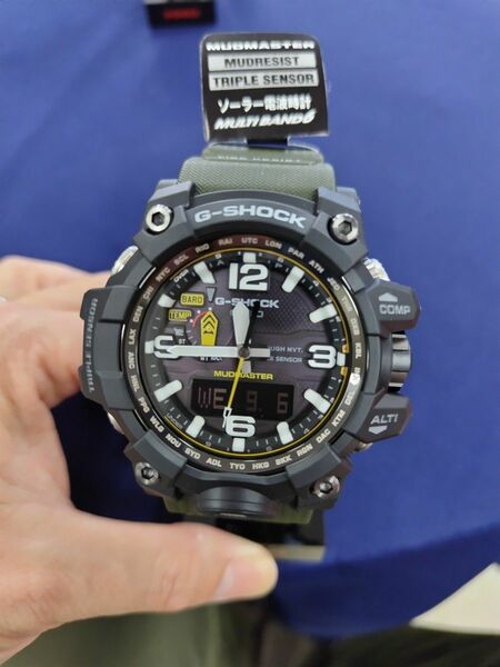 カシオ G-SHOCK マッドマスター GWG-1000-1A3JF 新品未使用