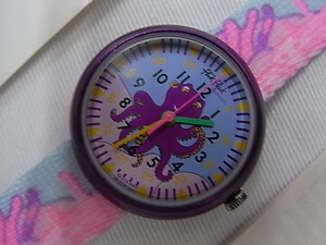 送料込み!!新品未使用動作確認済み!! SWATCH flik flak Fanta-sea OCTOPUS スウォッチフリック フラック オクトパス タコ