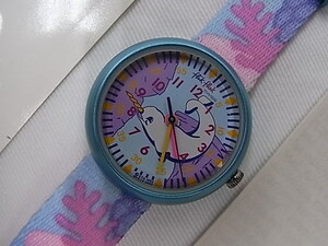 送料込み!!新品未使用動作確認済み!! SWATCH flik flak Fanta-sea NARWHAL スウォッチフリック フラック ノーファル イッカク