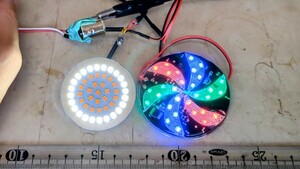 シーケンシャル テール キット ユニット LED S25 ダブル W BAY15D 暴走族 旧車會 街道レーサー ネオン カスタムカー レインボー