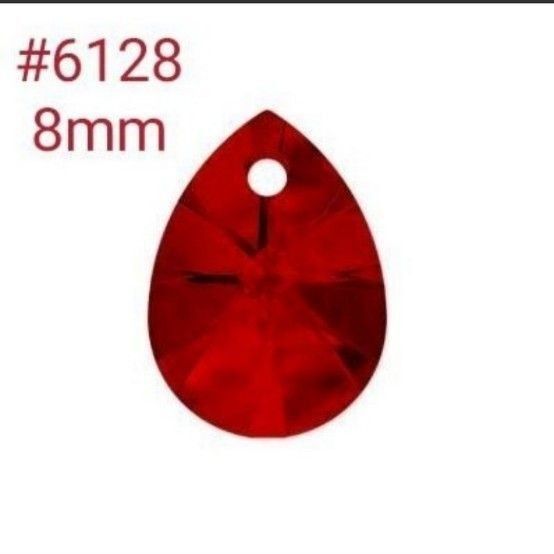 スワロフスキー #6128 /8mm ライトシャ厶 /1個 廃番