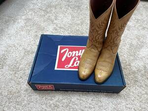 Tony Lama Tony Lama western boots Vintage lady's size 7B free shipping 