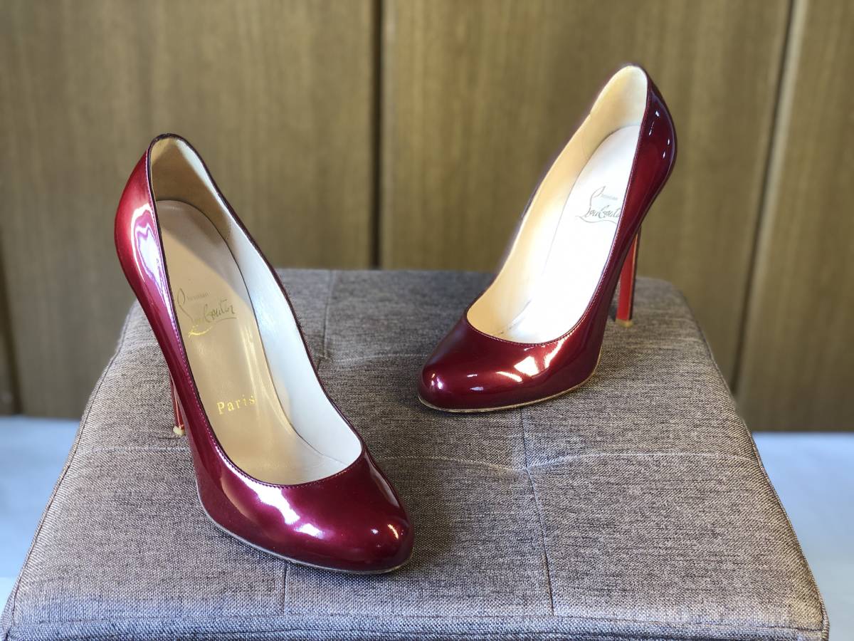 中古 CHRISTIAN LOUBOUTIN クリスチャン ルブタン ハイヒール パンプス