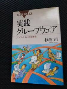 実践グループウエア　パソコンLANの仕事術　杉浦司　講談社ブエルーバックス　1996年　黄ばみあり