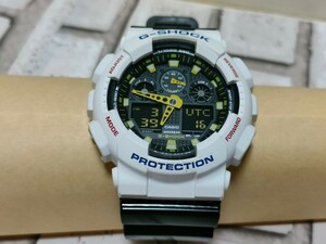 CASIO G-SHOCK カシオ G-ショック GA-100CS 　バックライト写真あり