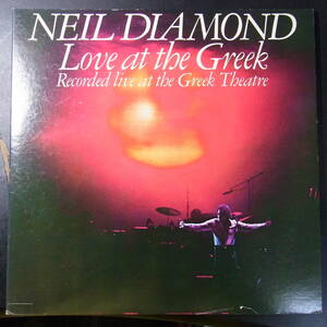 アナログ ● NIEL DIAMOND / LOVE AAAT THE GREEK ・ LIVE AT THE GREEK THEATRE ～ （邦盤） CBS-40AP-360～1 2LP