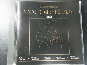 CD ◎FUJITSU PRESENTS 100 GOLD FINGERS VOL.1 ～邦盤 KICJ-37 