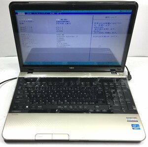 NT: NEC LS550/J Corei7-3632QM 2.20GHz / 8GB　無線 マルチ　ノート