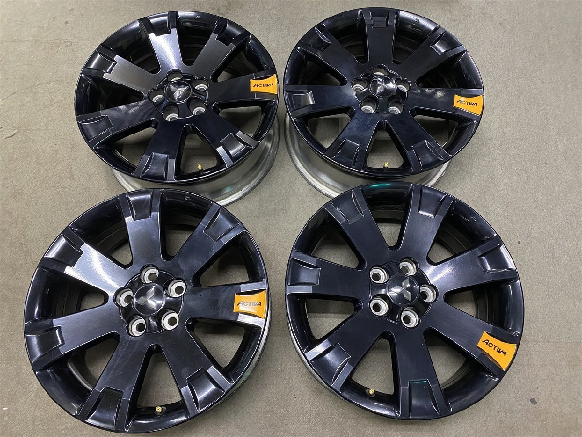 【中古ホイール】三菱 デリカ アクティブギア 純正 18インチ スタッドレスタイヤ用などにも 【福岡 店頭OK】