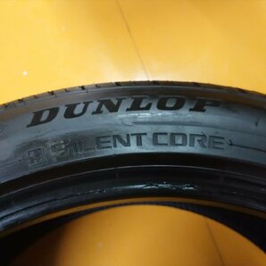 N-0984【中古タイヤ】255/40R19 DUNLOP VEURO VE304 7分山×2本 アウディ A6 ベンツ Sクラスなど【福岡 店頭交換も大歓迎】の画像5