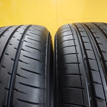 N-1027【中古タイヤ】225/60R18 YOKOHAMA BluEarth-XT E61 8分山×2本 ハリアー レクサスNXなど 【福岡 店頭交換も大歓迎】_画像2