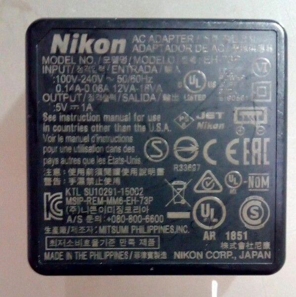 Nikon　USB充電器