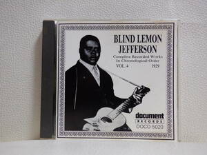 [CD] BLIND LEMON JEFFERSON /VOL.4