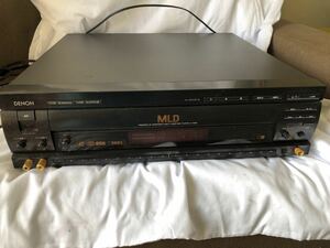 DENON Denon LASER DISK PLAYER LA-1550K LD/ laser disk / karaoke Junk 