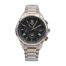 超美品 CITIZEN シチズン EXCEED エクシード AT9110-58E H820-T023916 腕時計 チタン シルバー 黒文字【本物保証】_画像1