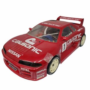 京商 KYOSHO 1/8 ？エンジン ラジコン カルソニックスカイライン GTR　サーボ3KG　OS MAX10フタバ FP-FSU1 ジャンク扱い　TAMIYA　ラジコン