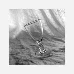 フランス 1900-30s スフレ ガラス 吹き ミニ ショット 古硝子 メジャー トロンプルイユ グラス ビストロ ワイン 民藝 骨董 アンティーク 2