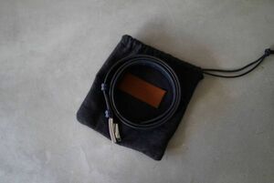 *BELT~ leather belt / ATELIER RENARD( marks li elna ru)