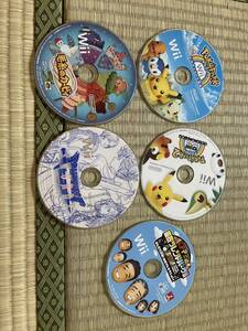 Wii ゲームソフト ポケパーク ポケパーク2 ポケモン 毛糸のカービィDRAGONQUEST SWORDS 仮面の女王と鑑の塔 東京フレンドパークII 決定版