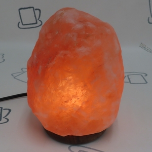 ! rock salt lamp nai playing cards nighttime lighting indirect lighting Sapporo!