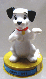 US version McDonald's happy mi-ru100years Magic 101 Dalmatians Lucky figure LUCKY 1961(BOX-H)