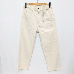 極美品 Ron Herman ロンハーマン Vintage Straight Denim Pants ペイント加工 デニム パンツ アイボリー系 サイズS 3520600054