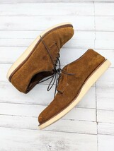 WAREHOUSE SUEDE COVE SHOES レザー スウェード ポストマン シューズ 靴 USA製 us8.5 26.5cm ワイズD 71232 ペンシルベニア工場_画像5