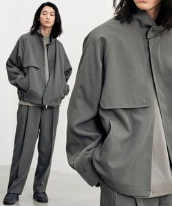 【ZOZO完売品】WYM LiDnM MILITARY STAND HI TWISTED GABA BLOUSON SET-UP 