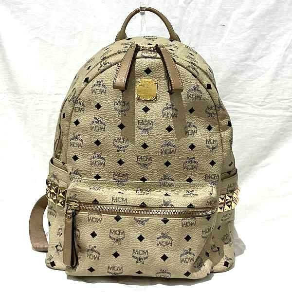 年最新ヤフオク!  mcm エム シー エム スタッズ バックパック