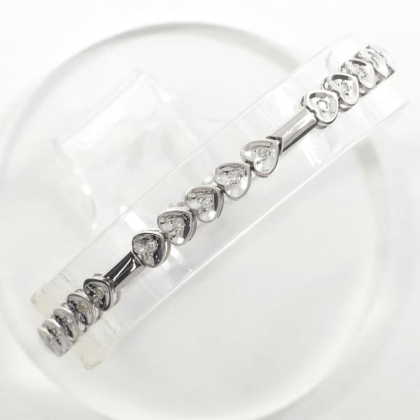 K10YG ブレスレット ダイヤ 総重量約1.0g 約18.5cm 美品 送料無料☆0315-