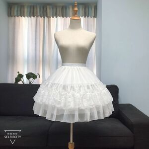  Lolita pannier wire entering bird cage pannier volume adjustment possible dress cosplay lady's ballet Dance roli.ta45cm costume 