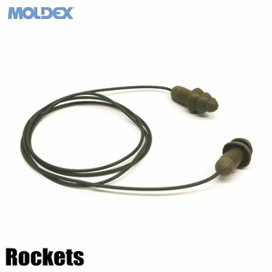 モルデックス製　再使用可能耳栓　ロケッツ コード＆ケース付き　耳栓　射撃　サバゲー　陸上自衛隊　海上自衛隊　航空自衛隊　TY-6485