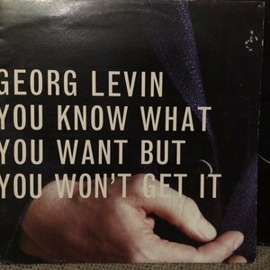 Georg Levin / You Know What You Want But You Won't Get It