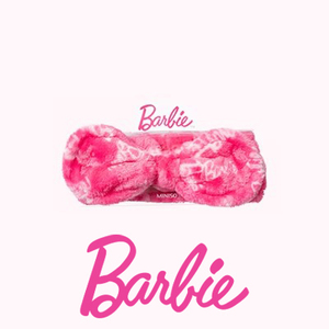 Barbie バービー　ピンク　日本未入荷　ヘアバンド　タオルターバン　洗顔