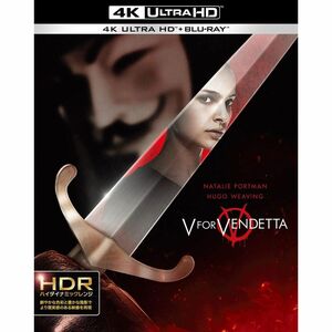 V フォー・ヴェンデッタ (4K ULTRA HD & ブルーレイセット)(2枚組)4K ULTRA HD + Blu-ray